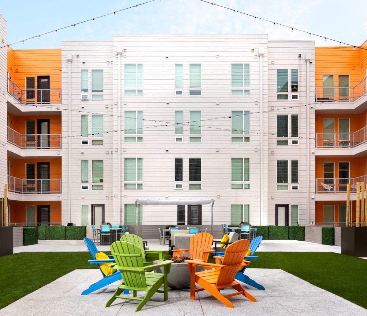 East Austin Apartments Residences at Saltillo TX